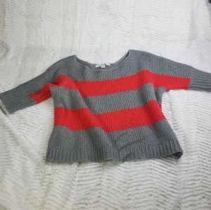 3/$12 F21 Crop short sleeve sweater